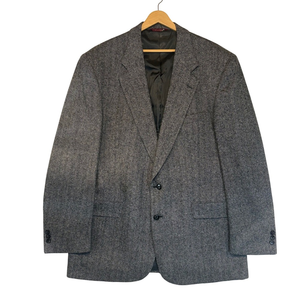 Gladiator Royale Kahn's Herringbone Wool Blazer Smart Casual‎ Professional 42R